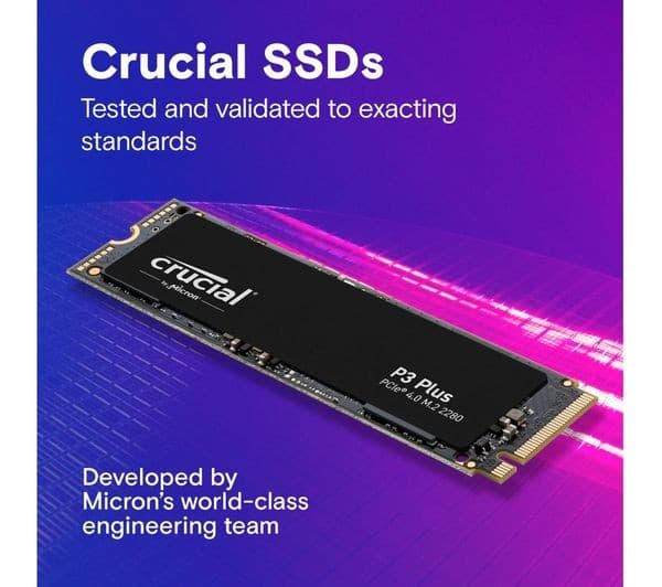 CRUCIAL P3 Plus M.2 Internal SSD - 2 TB - Image 5
