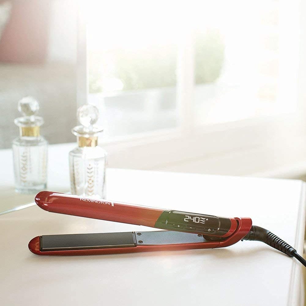 Remington Silk Straightener S9600 Hair Straightener - Black - Image 5