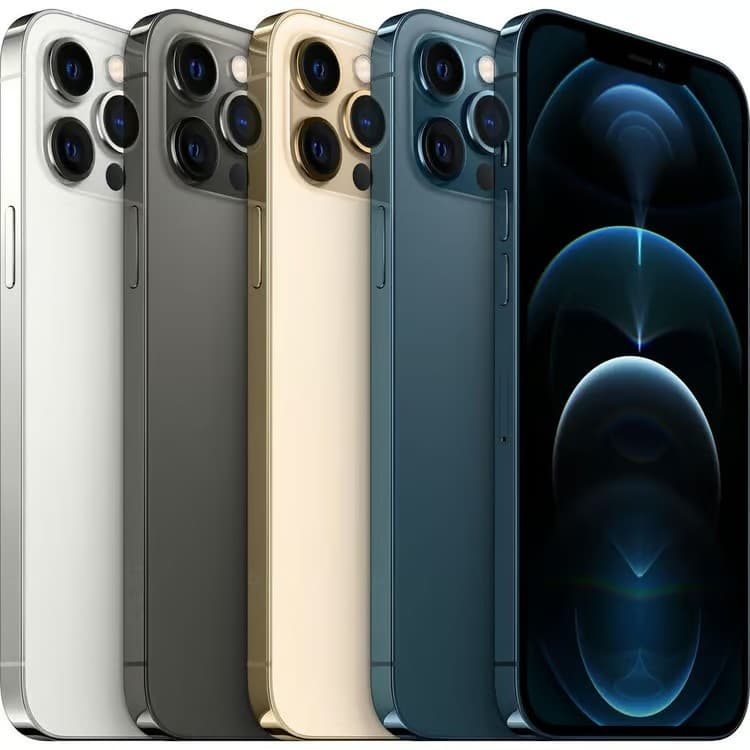 Apple iPhone 12 Pro Max 128GB 5G Smartphone - Pacific Blue - Image 5