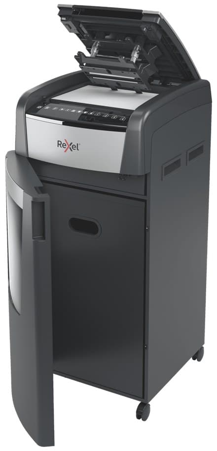 Rexel Optimum AutoFeed+ 750X paper shredder Cross shredding 55 dB 23 cm Black, Silver - Image 4
