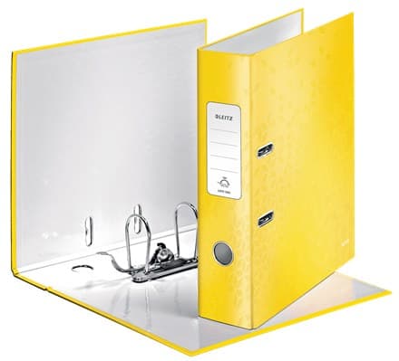 Leitz Lever Arch File 180° WOW POB/Laminated A4/80mm - Image 3