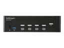 StarTech SV431DHD4KU KVM Switch 4-Port Black thumbnail 2