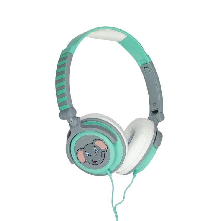 My Doodles 85dB Children’s Character Limiting Headphones - Elephant - Image 1