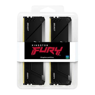 Kingston Technology FURY Beast 64GB 3600MT/s DDR4 CL18 DIMM (Kit of 2) RGB - Image 3