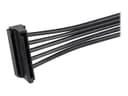 StarTech SATA Power Splitter 1x4 40cm Black thumbnail 3