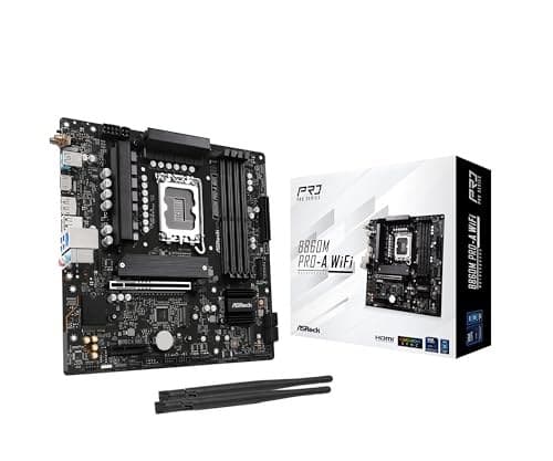 Asrock B860M PRO-A WIFI Intel B860 1851 Micro Atx 4 Ddr5 Hdmi Dp Wi-Fi 6E 2.5G L - Image 2