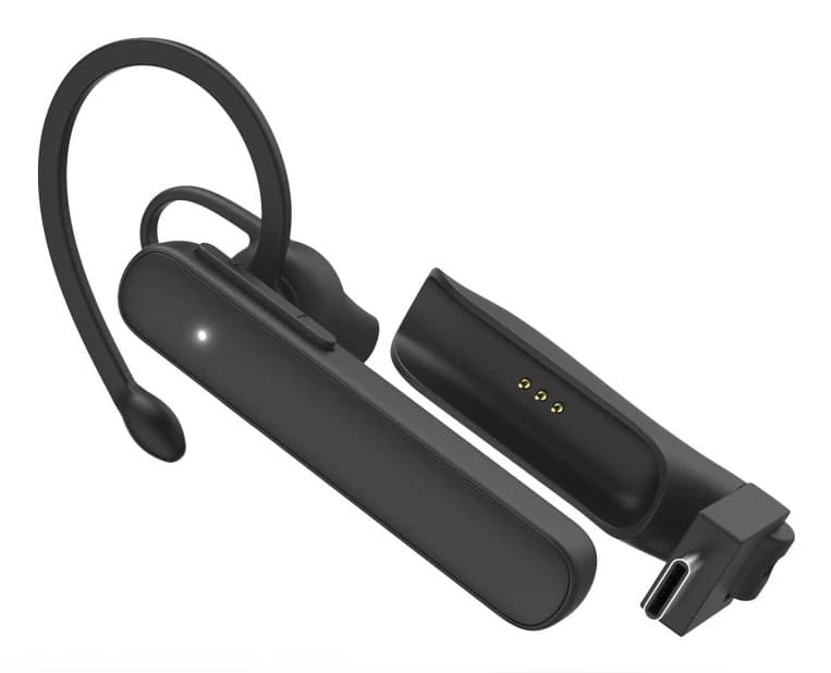 Hama MyVoice Station Headset Wireless Ear-hook Office/Call center Bluetooth Black - Image 1