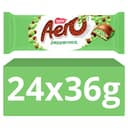 Aero Bubbly Peppermint Chocolate Bar - Light & Aerated Centre, 36g | Multipack of 24 thumbnail 1