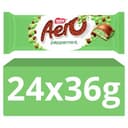 Aero Bubbly Peppermint Chocolate Bar - Light & Aerated Centre, 36g | Multipack of 24 thumbnail 2