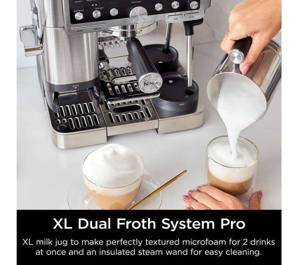 Ninja ES701UK Luxe Cafe Pro Coffee Machine Silver - Image 5