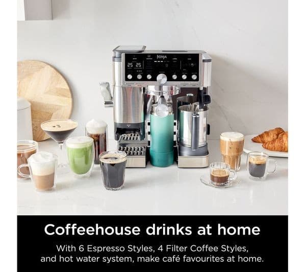 Ninja ES701UK Luxe Cafe Pro Coffee Machine Silver - Image 7