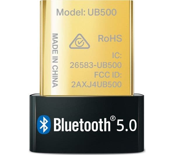 TP-Link UB500 Nano USB Bluetooth 5.0 Adapter Black - Image 1