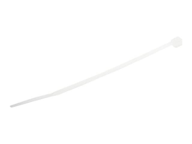 StarTech CBMZT4NK Cable Ties 10cm 1000 Pack White - Image 2