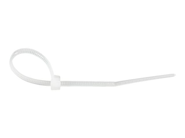 StarTech CBMZT4NK Cable Ties 10cm 1000 Pack White - Image 5
