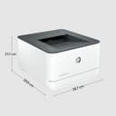 HP LaserJet Pro 3002dn 1200 x 1200 DPI 800 MHz 256 MB Duplex Laser Printer Black thumbnail 7