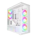 Arctic Xtender ARGB Tempered Glass w/ Vertical GPU Mount Mid Tower PC Case - White thumbnail 1