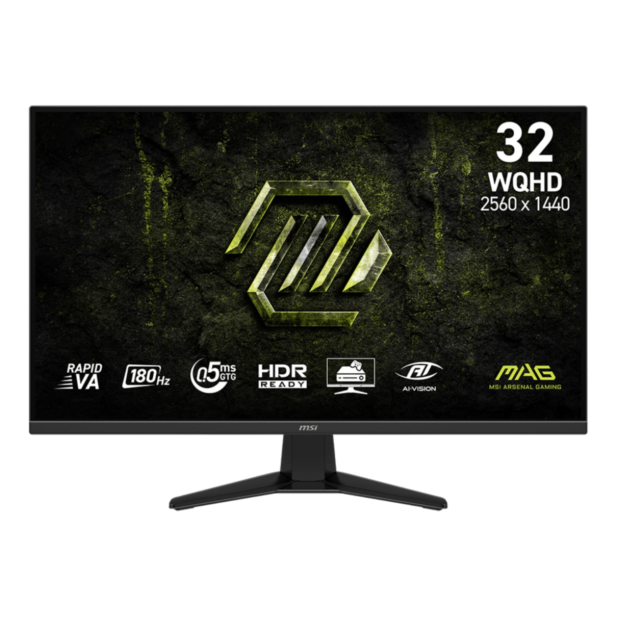 MSI MAG 325QF E18V 32" Rapid VA Quad HD 180Hz 0.5ms HDMI Displayport Gaming Monitor