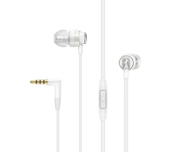 Sennheiser CX 300S Wired In-Ear Earphones - White - Image 1