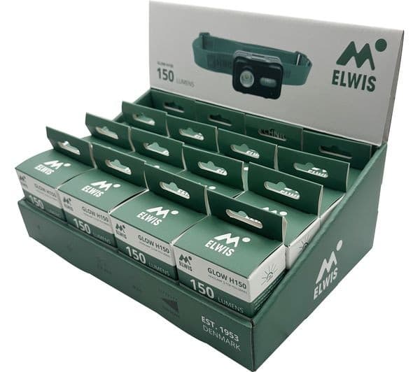 ELWIS GLOW H150 LED Head Torch - White - Image 2