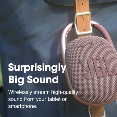 JBL Clip 4 Bluetooth Speaker Orange - Image 7