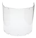 MSA 10115856 V-Gard Visor - Chemical & Splash  Propionate  Clear Tint  Molded  8  x 17  x 0.098   Nitrometer  Heavy Duty  Extra This Barrier Prevents Warping  Replaceable Eye Protection for Hard Hat thumbnail 2