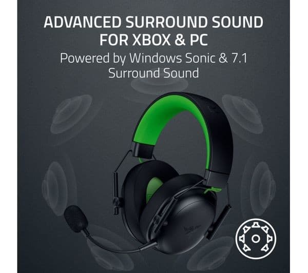Razer BlackShark V3 X HyperSpeed Wireless Gaming Headset, Black - Xbox Edition - Image 6