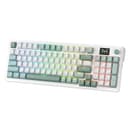 Redragon K719 Wireless Gasket Gaming Keyboard - Jade Cloud thumbnail 1