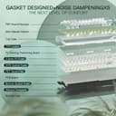 Redragon K719 Wireless Gasket Gaming Keyboard - Jade Cloud thumbnail 3