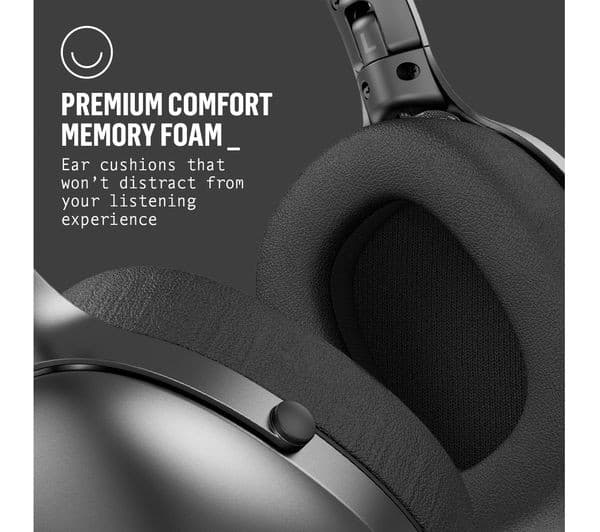 HOUSE OF MARLEY Positive Vibration XL Wireless Bluetooth Headphones - Black - Image 5