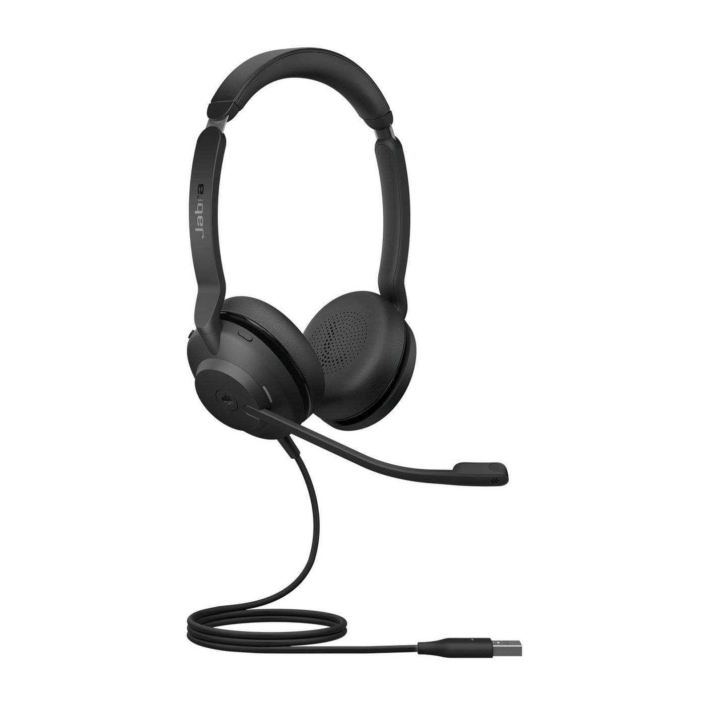 Jabra Evolve2 30 MS Stereo Headset - USB-A - Black