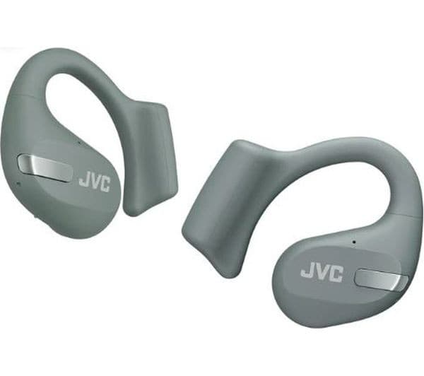 JVC HA-NP50T Wireless Bluetooth Open-Ear Sports Headphones - Green - Image 1