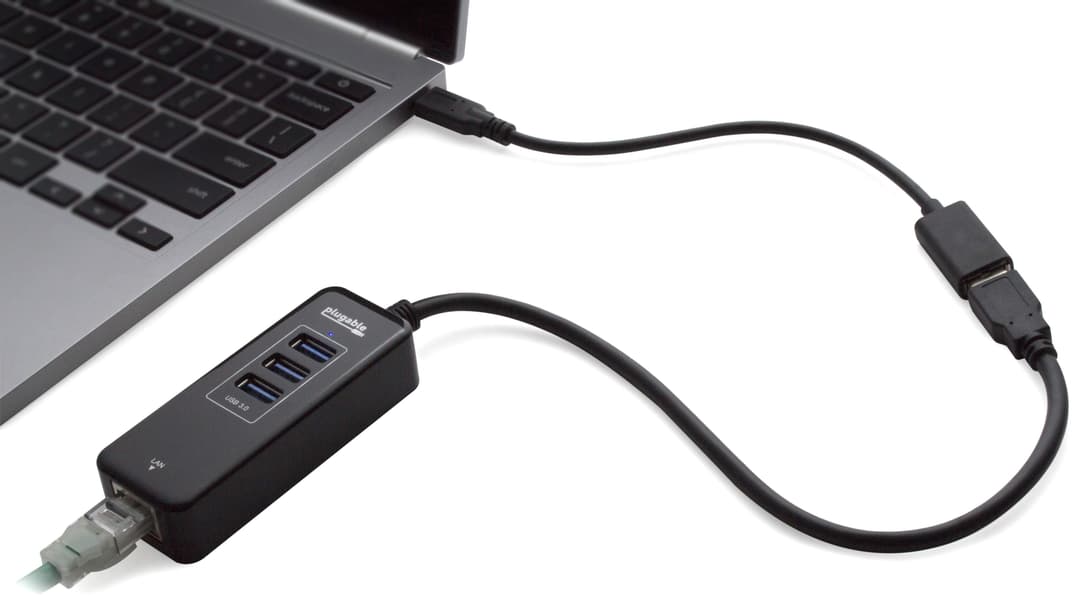Plugable Technologies USB C to USB Adapter Cable with Driverless Technology, Enables Connection of USB Type C Laptop, Tablet, or Phone to a USB 3.0 Device (8 inch / 20 cm) - Image 2