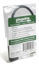 Plugable Technologies USB C to USB Adapter Cable with Driverless Technology, Enables Connection of USB Type C Laptop, Tablet, or Phone to a USB 3.0 Device (8 inch / 20 cm) thumbnail 4