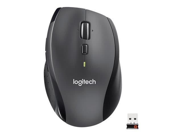 Logitech Marathon M705 Wireless Mouse Black - Image 1