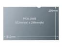 3M Privacy Filter 24" Display Black thumbnail 2