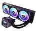 ASRock Phantom Gaming 360 LCD ARGB All-in-One Liquid CPU Cooler, 360mm Radiator - Image 3