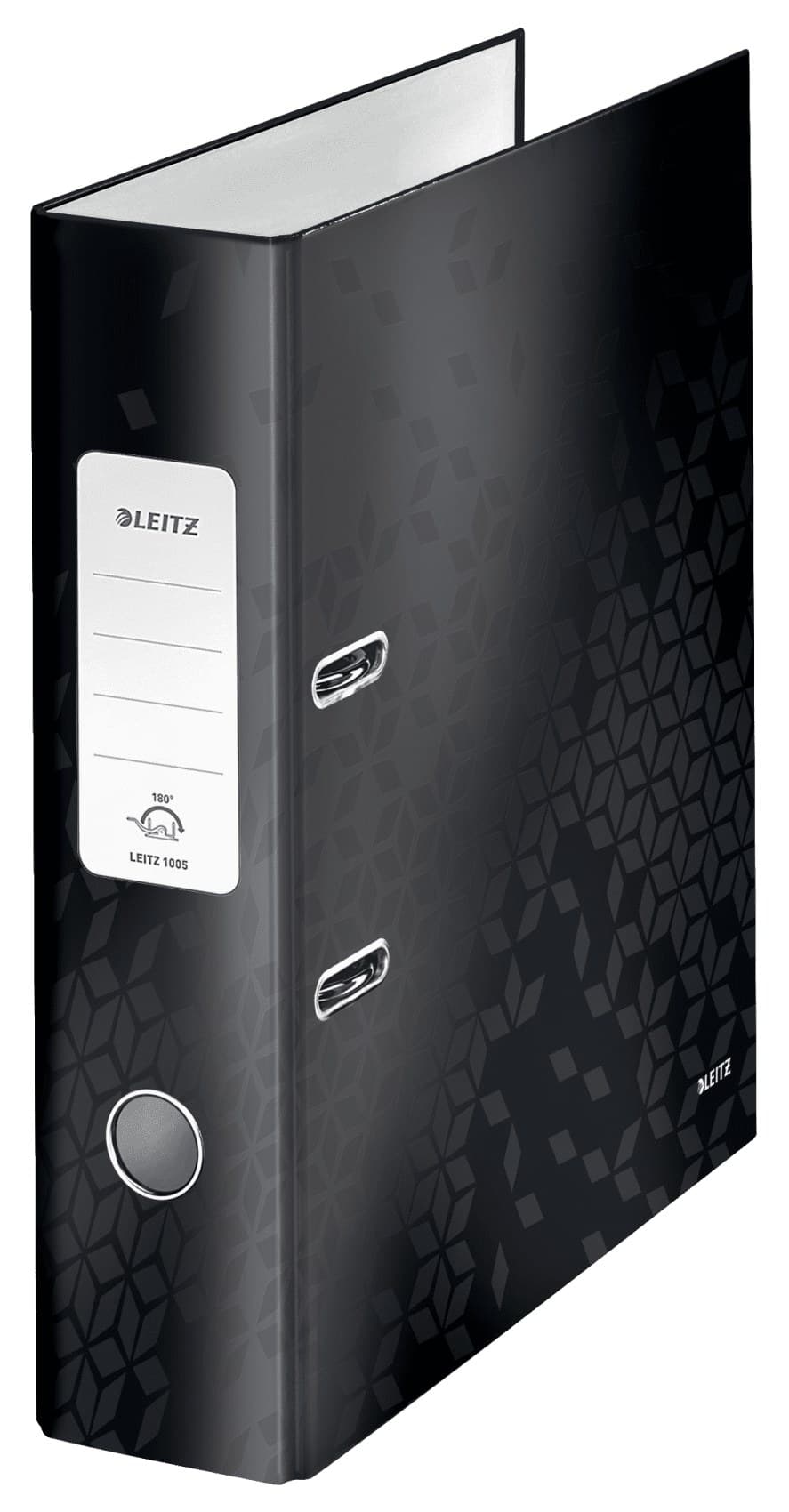 Leitz Lever Arch File 180° WOW POB/Laminated A4/80mm - Image 1