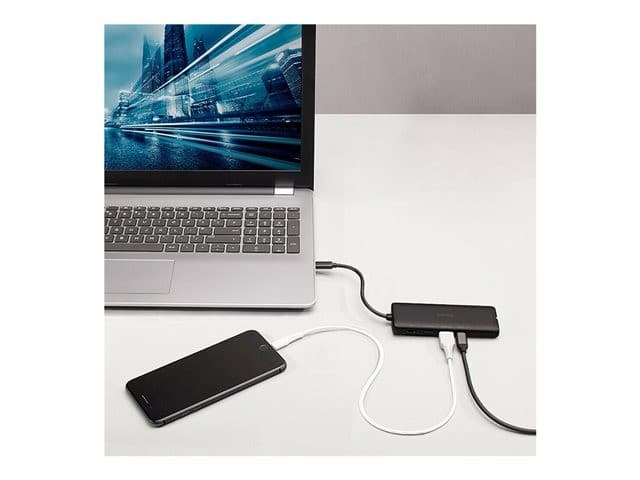 LINDY Docking Station USB-C 3.2 Black - Image 3