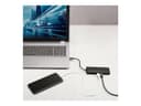 LINDY Docking Station USB-C 3.2 Black thumbnail 3