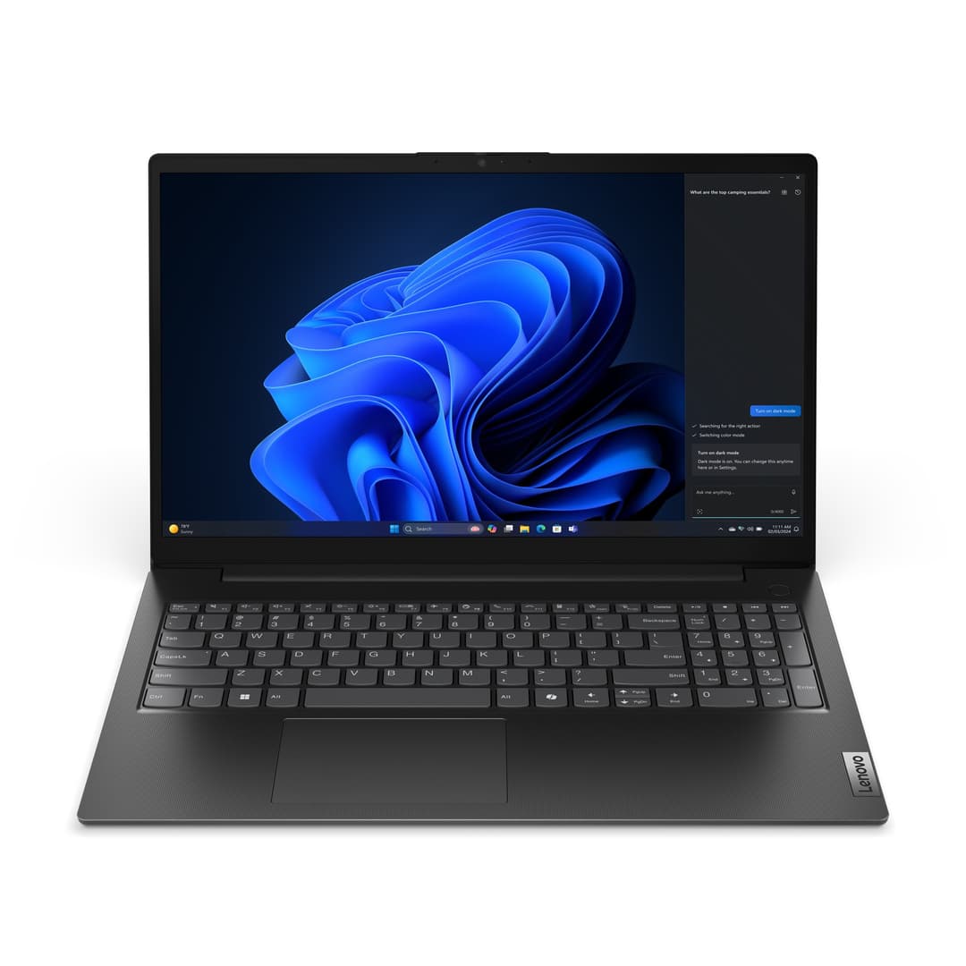Lenovo V15 G5 IRL Intel® Core™ i5 i5-13420H Laptop 39.6 cm (15.6") Full HD 16 GB DDR5-SDRAM 512 GB SSD Wi-Fi 6 (802.11ax) Windows 11 Home UK English Black - Image 1