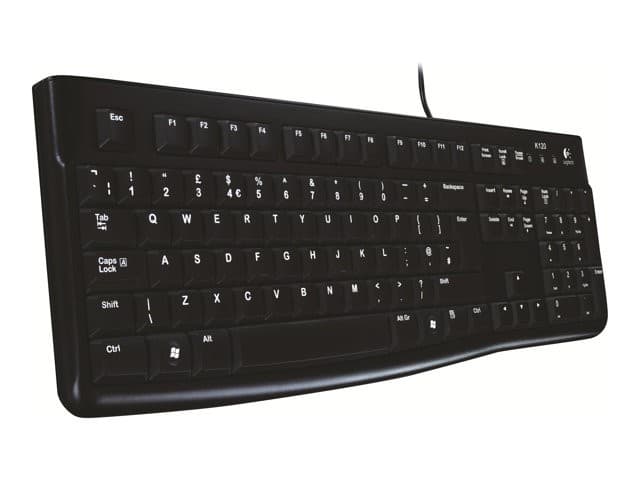 Logitech K120 Wired Keyboard Black - Spanish