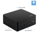 MSI Cubi NUC 1M Mini Desktop PC - Intel® Core™ 7, 1 TB SSD, Black thumbnail 3