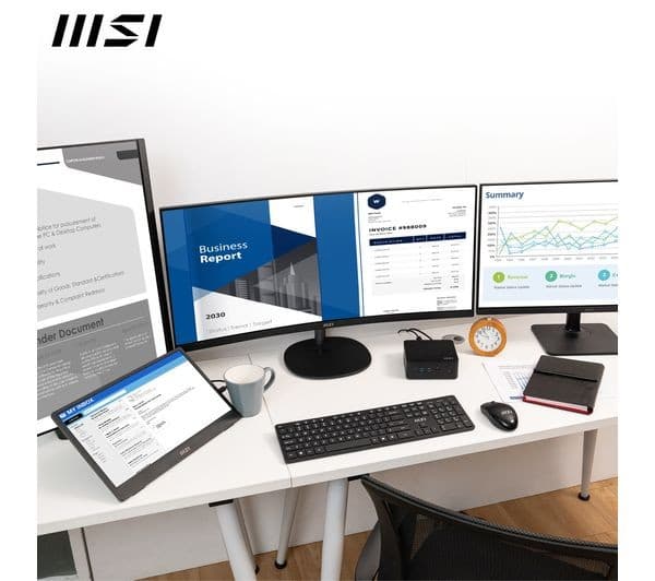MSI Cubi NUC 1M Mini Desktop PC - Intel® Core™ 7, 1 TB SSD, Black - Image 8