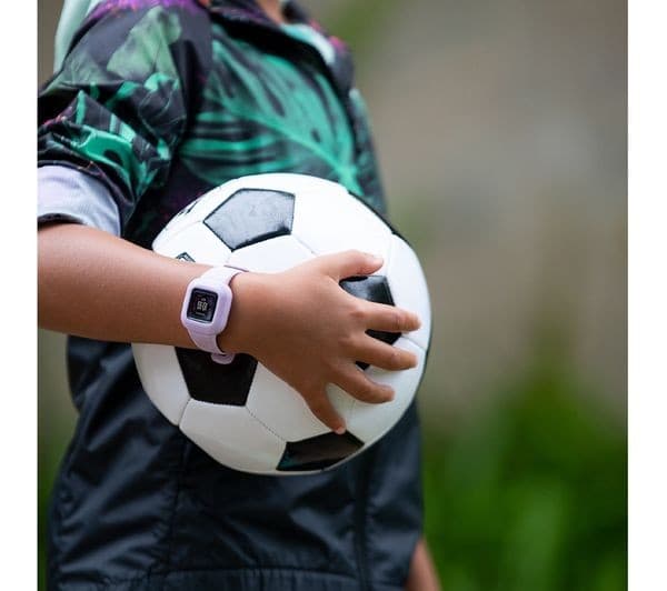 GARMIN vivofit jr. 3 Kid's Activity Tracker - Lilac Floral, Adjustable Band - Image 6