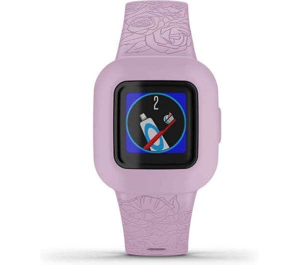 GARMIN vivofit jr. 3 Kid's Activity Tracker - Lilac Floral, Adjustable Band - Image 8