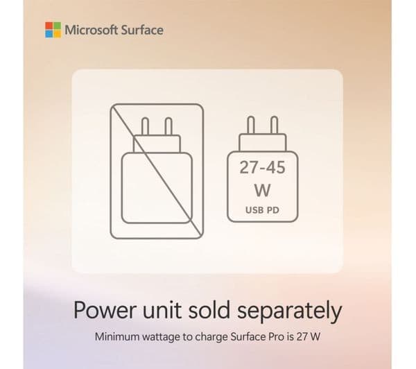 Microsoft Surface Pro 12" Snapdragon X Plus 16GB 512GB Platinum - Image 3