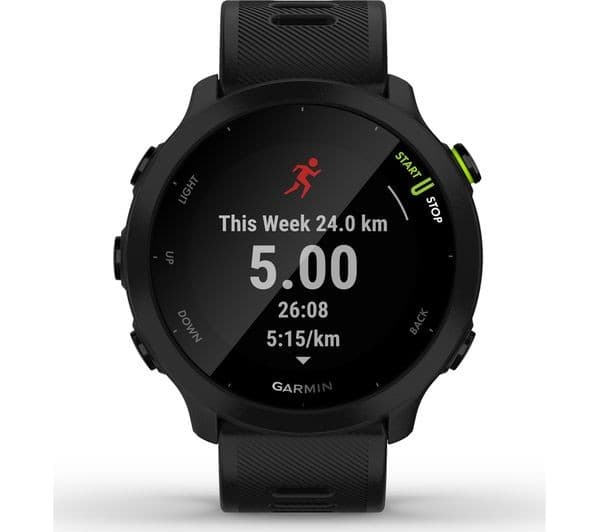 Garmin Forerunner 55 42mm GPS Running Smartwatch - Black - Image 8