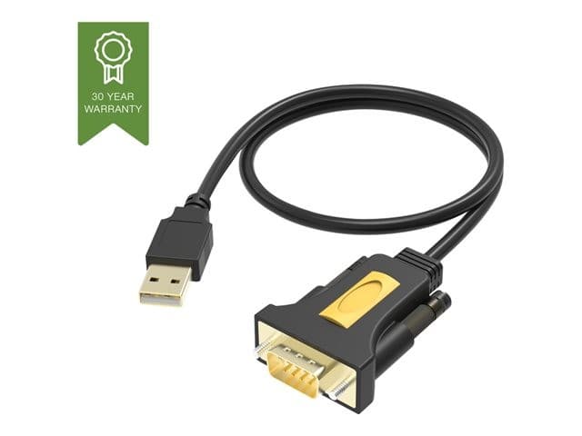 VISION USB to Serial Adapter Black - Image 1