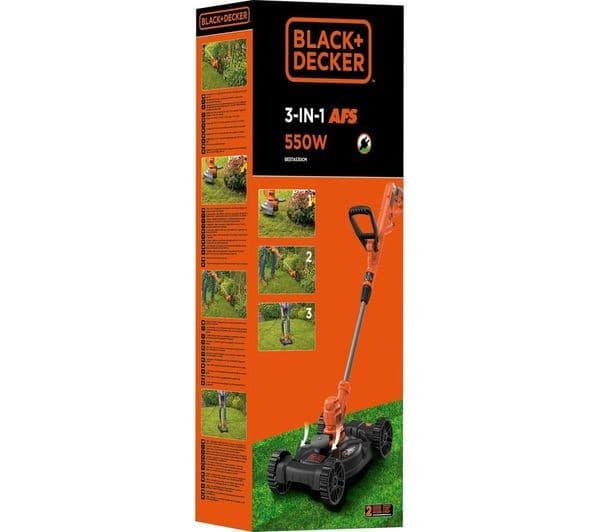 BLACK + DECKER 3-in-1 Strimmer BESTA530CM-GB Corded Grass Trimmer - Image 10