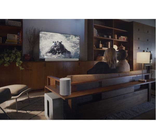 SONOS Era 100 SL Wireless Multi-room Speaker - White - Image 4